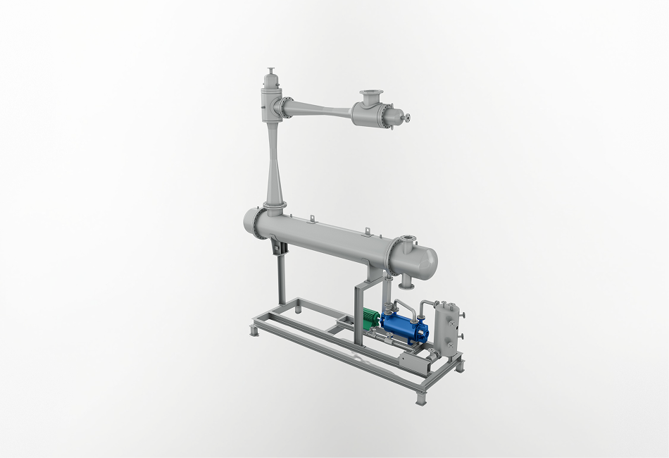 Combination of Vacuum System of Steam Jet Ejector and Liquid Ring Vacuum Pump