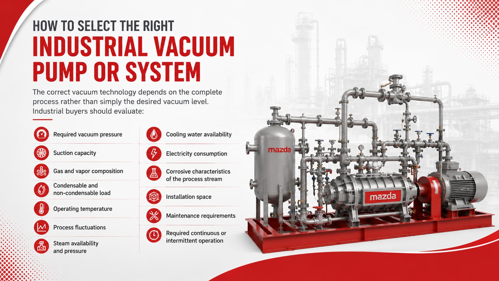 How to Select the Right Industrial Vacuum Pump or System