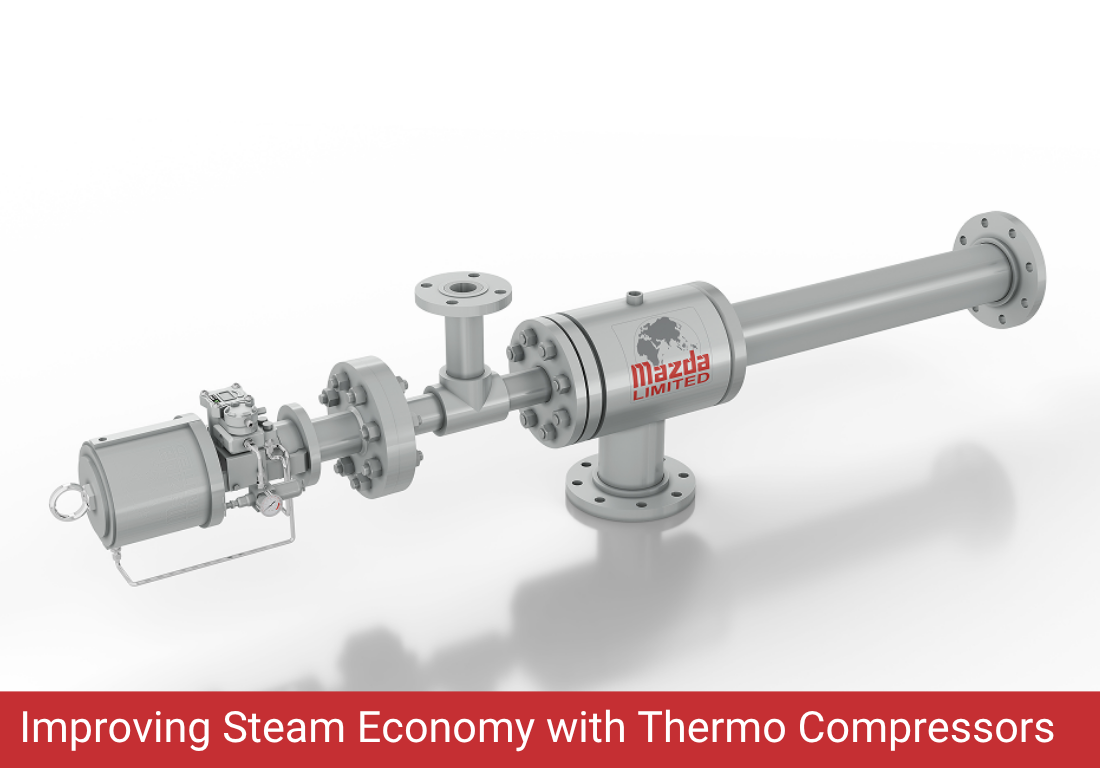 How Thermo Compressors Improve Steam Economy in Evaporation Plants
