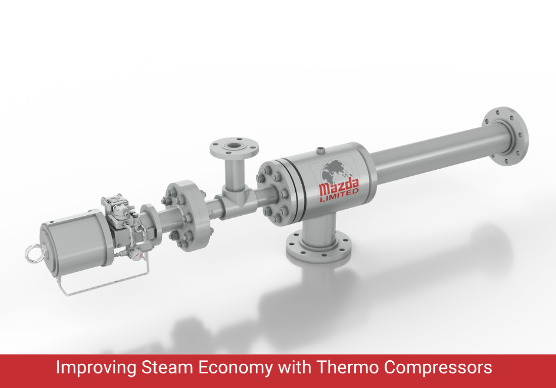 How Thermo Compressors Improve Steam Economy in Evaporation Plants