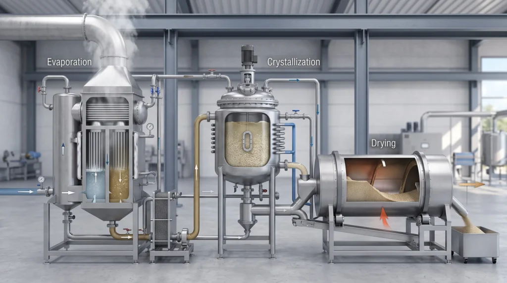 What Is Evaporation & Crystallization Equipment?