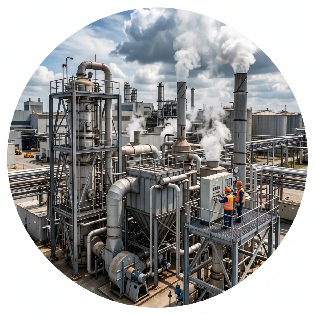 air pollution control equipment for Industrial Process Exhaust Treatment Industries